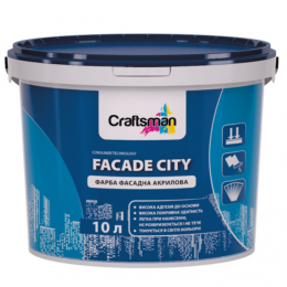 Фарба фасадна акрилова Craftsman FACADE CITY (14 кг)