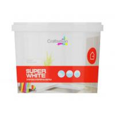 Супербіла інтер'єрна фарба Craftsman SUPER WHITE (14 кг)