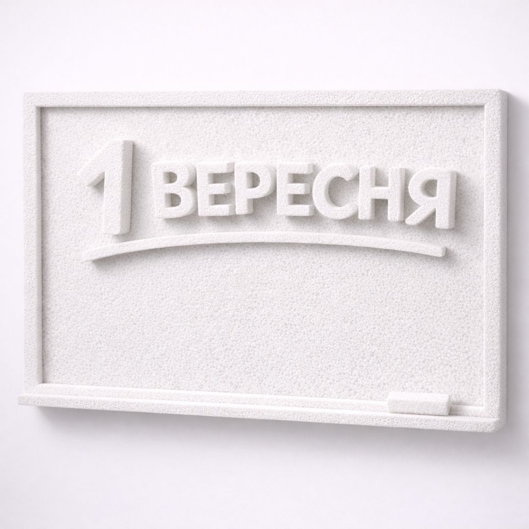 Шкільна дошка — пінопласт